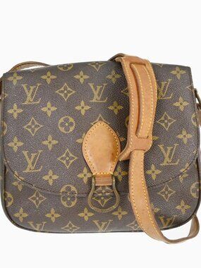 LOUIS VUITTON SAINT CLOUD GM SHOULDER BAG MONOGRAM M51242 873VI YQ06196